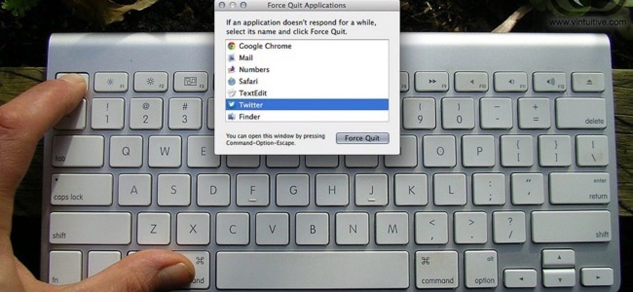 close outlook email with esc key for mac